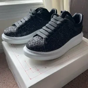 ALEXANDER MCQUEEN レザー　スウェード　切り替え　スリッポン ALEXANDER MCQUEEN レザー スウェード 切り替え スリッポン